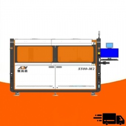 Hengyuanqi S500-M2 Online Double Head Selective Wave Soldering Machine